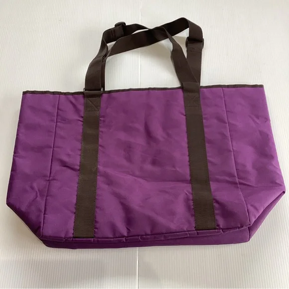Rachael Ray Purple Tote Bag 15x14x6" Adjustable Handles - Picture 6 of 11
